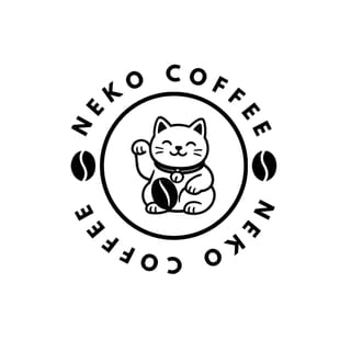 Neko Coffee — Maneki-neko logo
